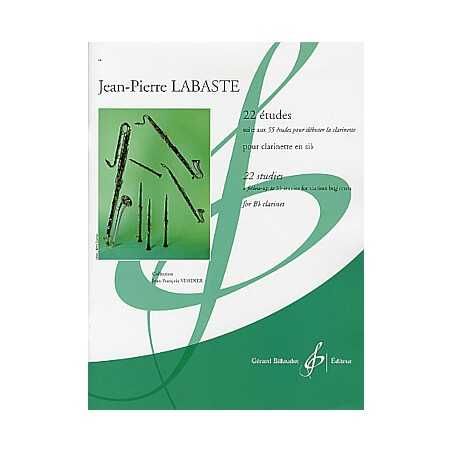 22 ÉTUDES POUR CLARINETTE