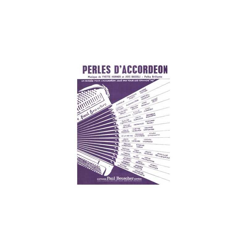 Sheet music PERLES D'ACCORDÉON Yvette Horner PDF