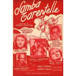 Sheet music SAMBA TARENTELLE Rina Ketty