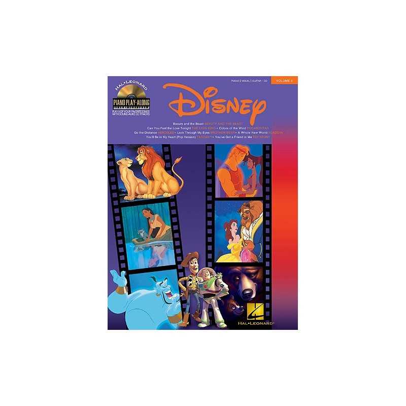 PIANO PLAY ALONG VOL.05 DISNEY (+ CD)