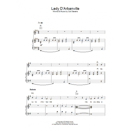 LADY D'ARBANVILLE