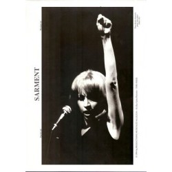 Sheet music SARMENT Francesca Solleville