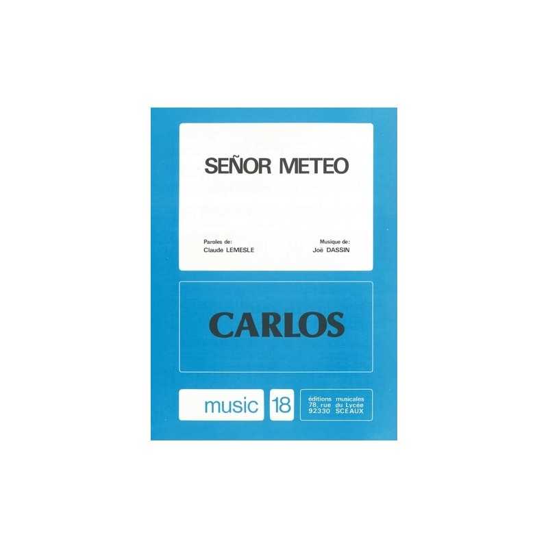 Partition SENOR MÉTÉO Carlos pdf