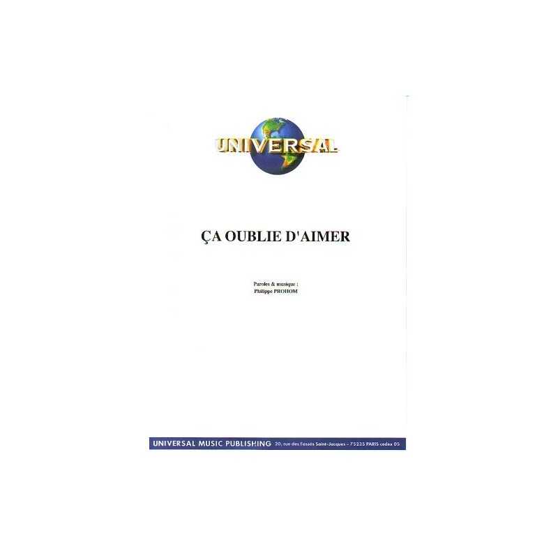 ÇA OUBLIE D'AIMER