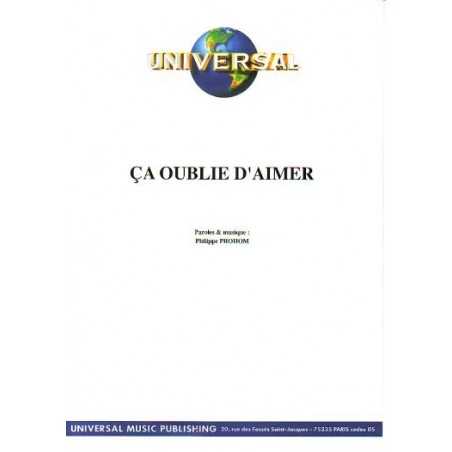 ÇA OUBLIE D'AIMER