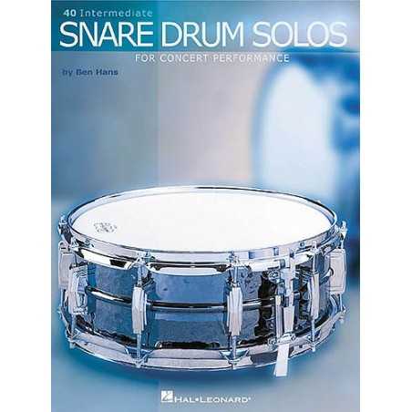 40 INTERMEDIATE SNARE DRUM SOLOS