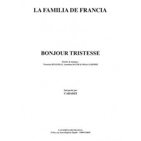 BONJOUR TRISTESSE