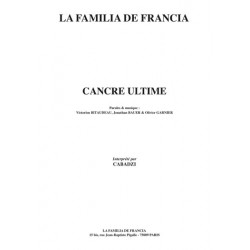 Partition CANCRE ULTIME CABADZI