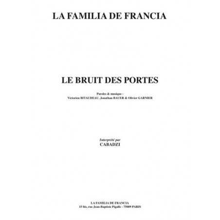 LE BRUIT DES PORTES
