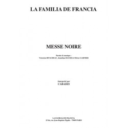 Partition MESSE NOIRE CABADZI