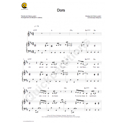 Partition DORS Clara Luciani