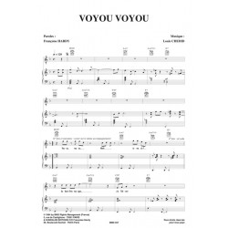 Partition VOYOU VOYOU Françoise Hardy