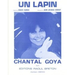 Sheet music UN LAPIN Chantal Goya