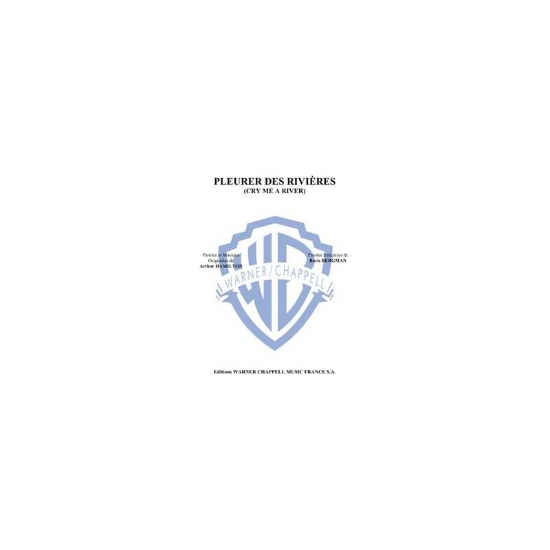 Sheet music PLEURER DES RIVIÈRES Viktor LAZLO
