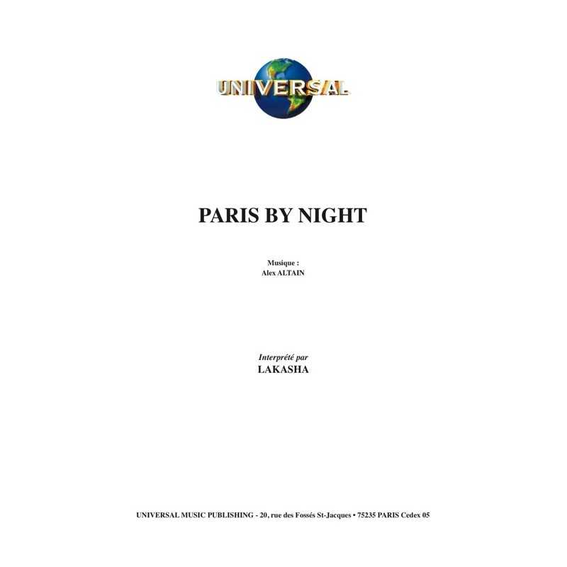 Partition PARIS BY NIGHT Lakasha