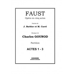 FAUST OPÉRA EN CINQ ACTES Charles Gounod