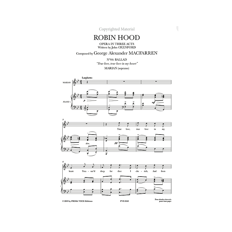 TRUE LOVE TRUE LOVE IN MY HEART (ROBIN HOOD)