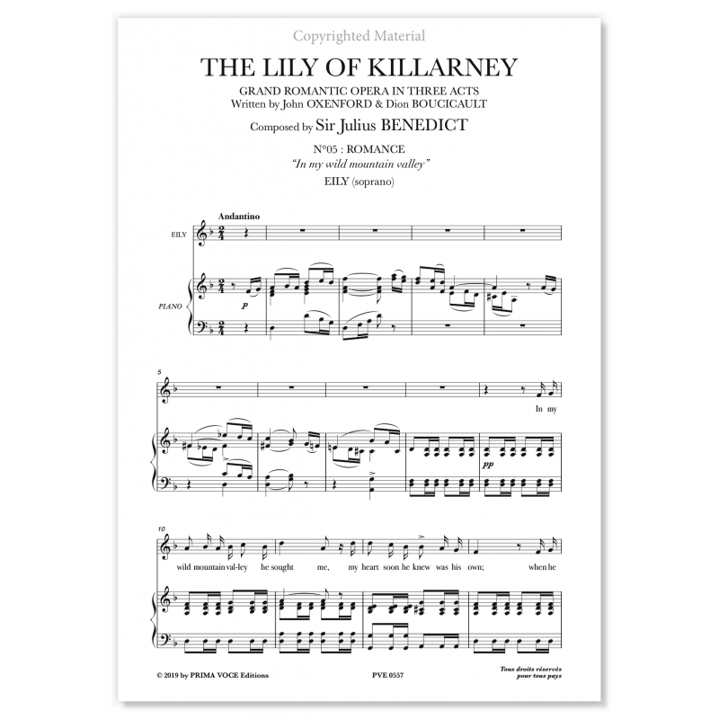 IN MY WILD MOUNTAIN VALLEY THE LILY OF KILLARNEY