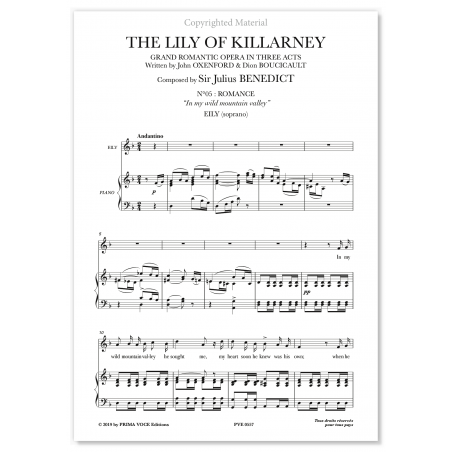 IN MY WILD MOUNTAIN VALLEY (THE LILY OF KILLARNEY)