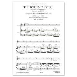 I DREAMT THAT I DWELT IN MARBLE HALLS THE BOHEMIAN GIRL