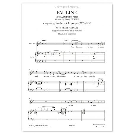 BRIGHT DREAMS TOO SWIFTLY VANISHED (PAULINE)