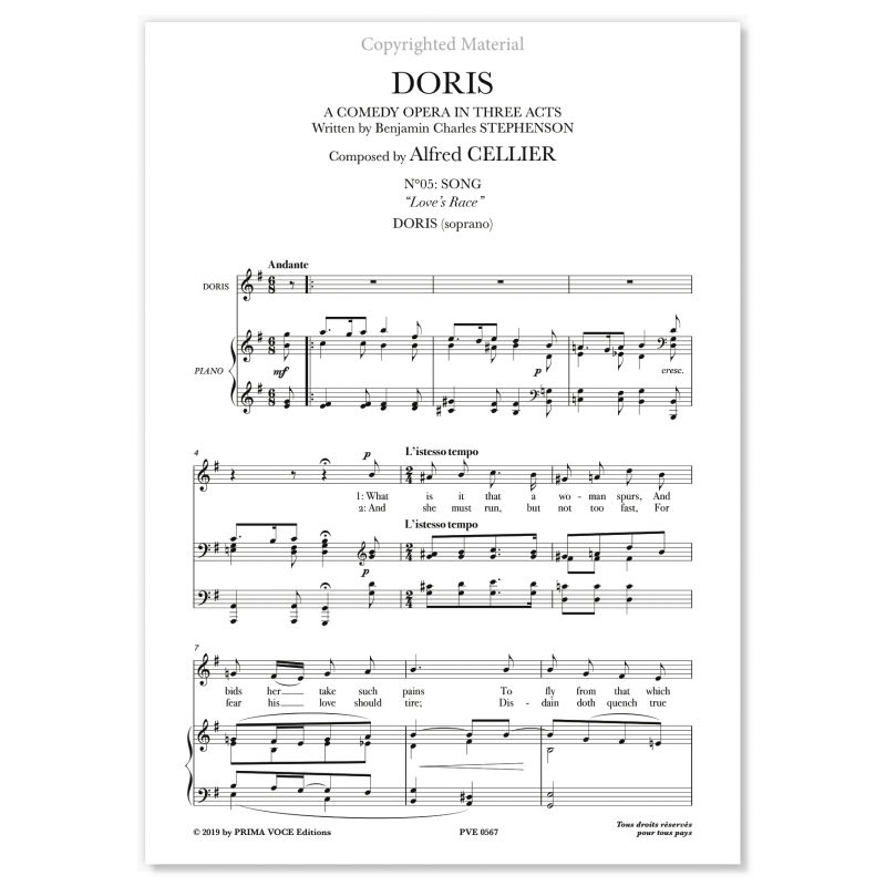 LOVE'S RACE DORIS