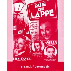 RUE DE LAPPE