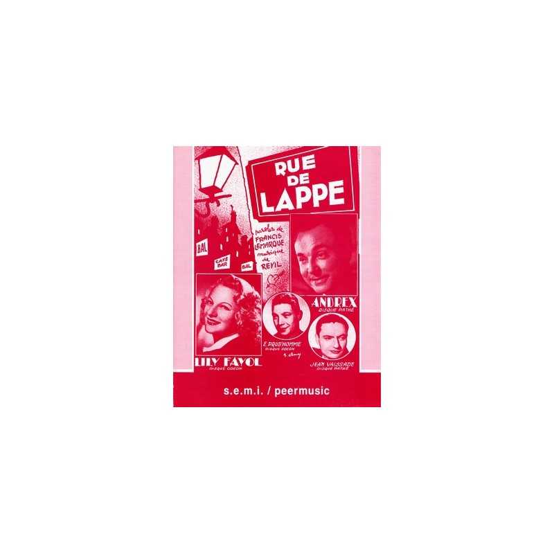 RUE DE LAPPE