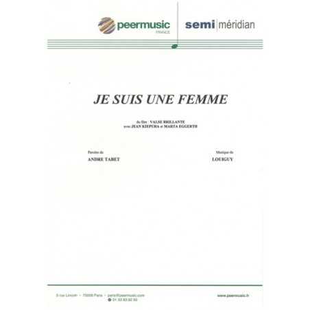 JE SUIS UNE FEMME