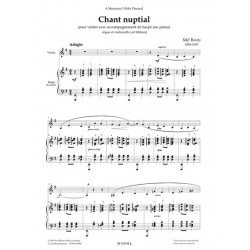 CHANT NUPTIAL Mel Bonis