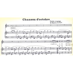 CHANSON D'OCTOBRE Maurice Fanon