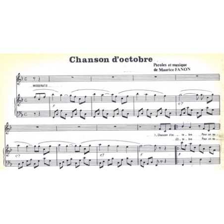 CHANSON D'OCTOBRE