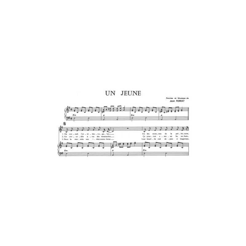 UN JEUNE Jean Ferrat