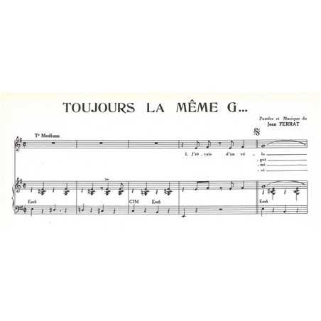 TOUJOURS LA MÊME G...