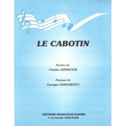 LE CABOTIN Charles Aznavour