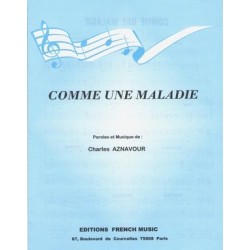 COMME UNE MALADIE Charles Aznavour
