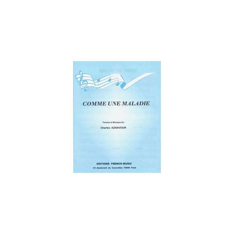 COMME UNE MALADIE Charles Aznavour