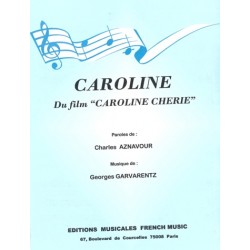 Partition CAROLINE Charles Aznavour pdf