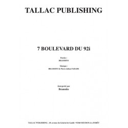 Partition 7 BOULEVARD DU 92I BRAMSITO