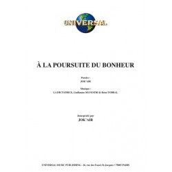 Partition À LA POURSUITE DU BONHEUR JOK'AIR