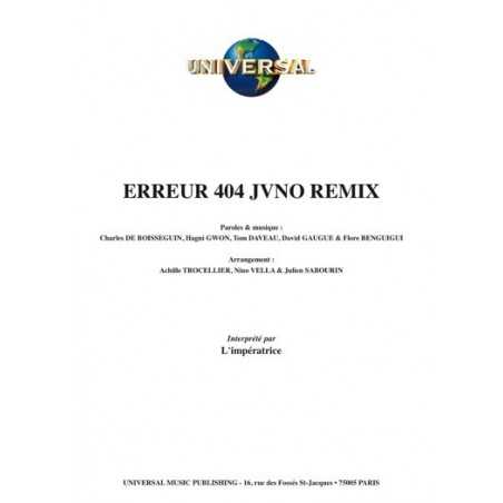ERREUR 404 JVNO REMIX
