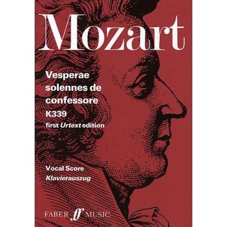 VESPERAE SOLENNES DE CONFESSORE K.339 (VOCAL SCORE)
