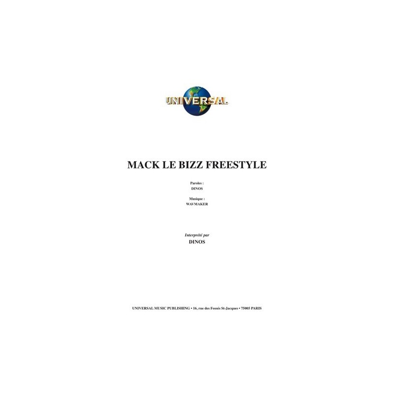 Partition MACK LE BIZZ FREESTYLE DINOS