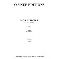 Sheet music MON HISTOIRE Dixon