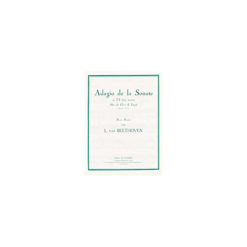 Sheet music ADAGIO DE LA SONATE OP.27 N°2 CLAIR DE LUNE (PIANO) Ludwig van BEETHOVEN
