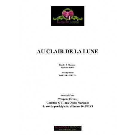 AU CLAIR DE LA LUNE