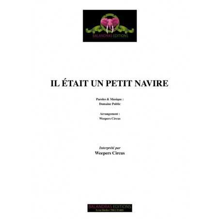 IL ÉTAIT UN PETIT NAVIRE