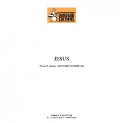 Partition JESUS LES OGRES DE BARBACK