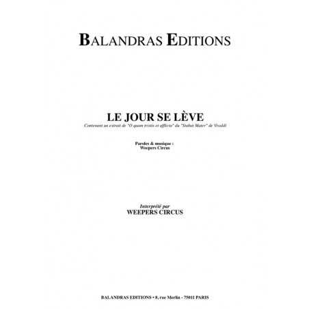LE JOUR SE LÈVE
