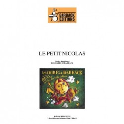Partition LE PETIT NICOLAS LES OGRES DE BARBACK